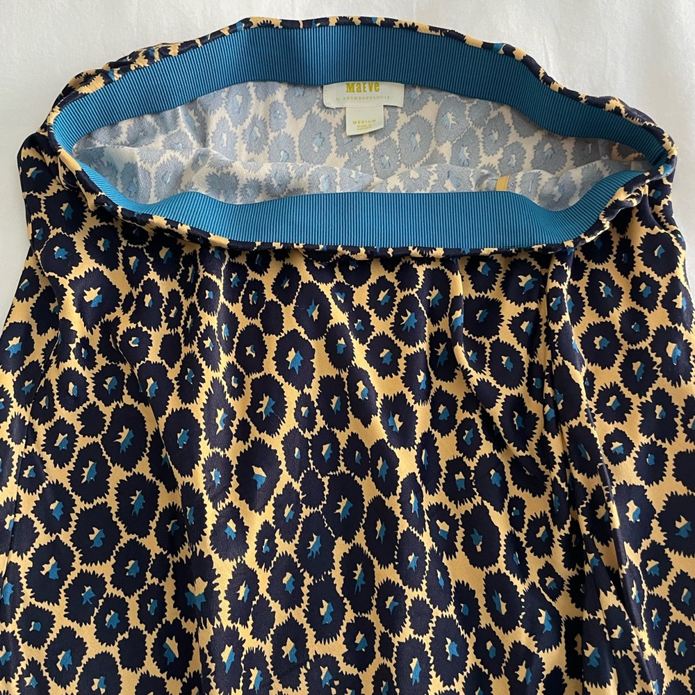 Maeve by Anthropologie Leopard Midi Slip Skirt - Picture 10 of 10